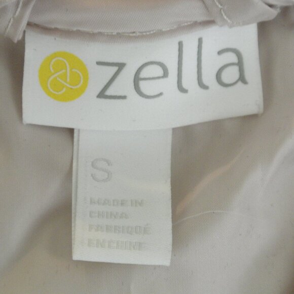 NEW ZELLA Long Hooded Puffer Vest In Pink Hush SZ S#2885 - Picture 8 of 12